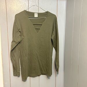 PINK Victorias Secret Long Sleeve Top Size XS